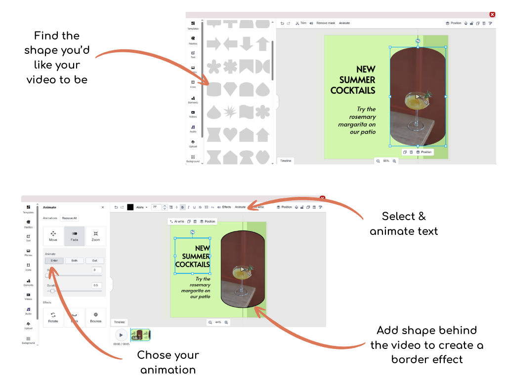 Turn a template into a video with Tufa