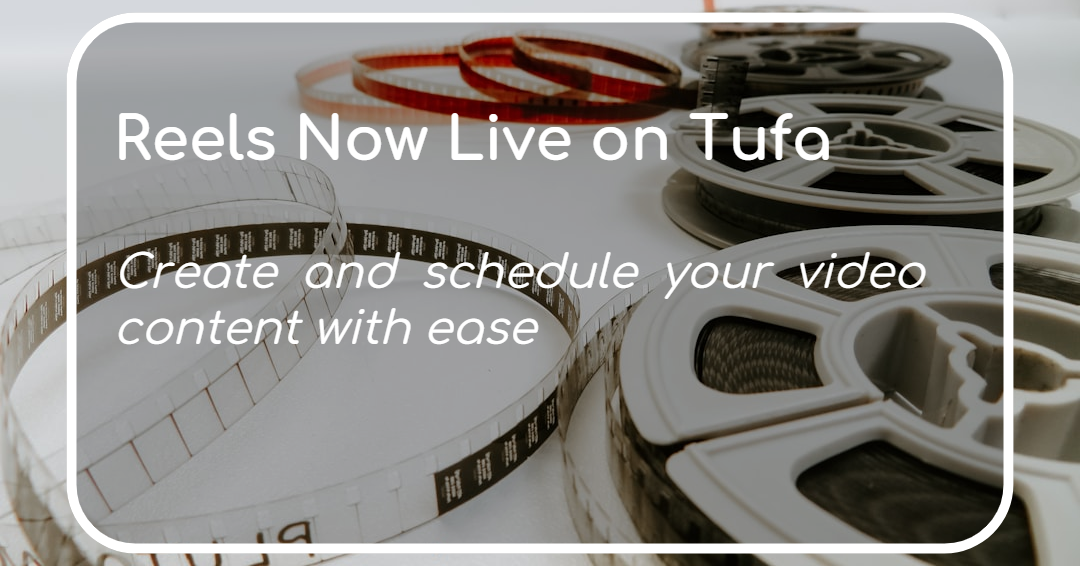 Create and schedule your video content with Tufa