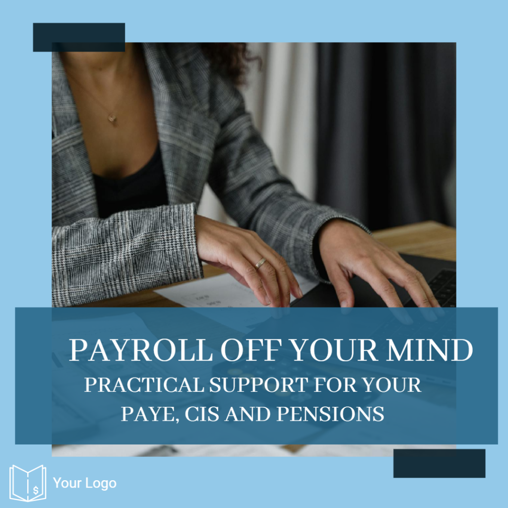 Example post of social media for accounting