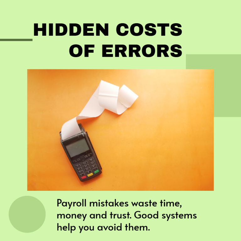 Example post of social media for accounting