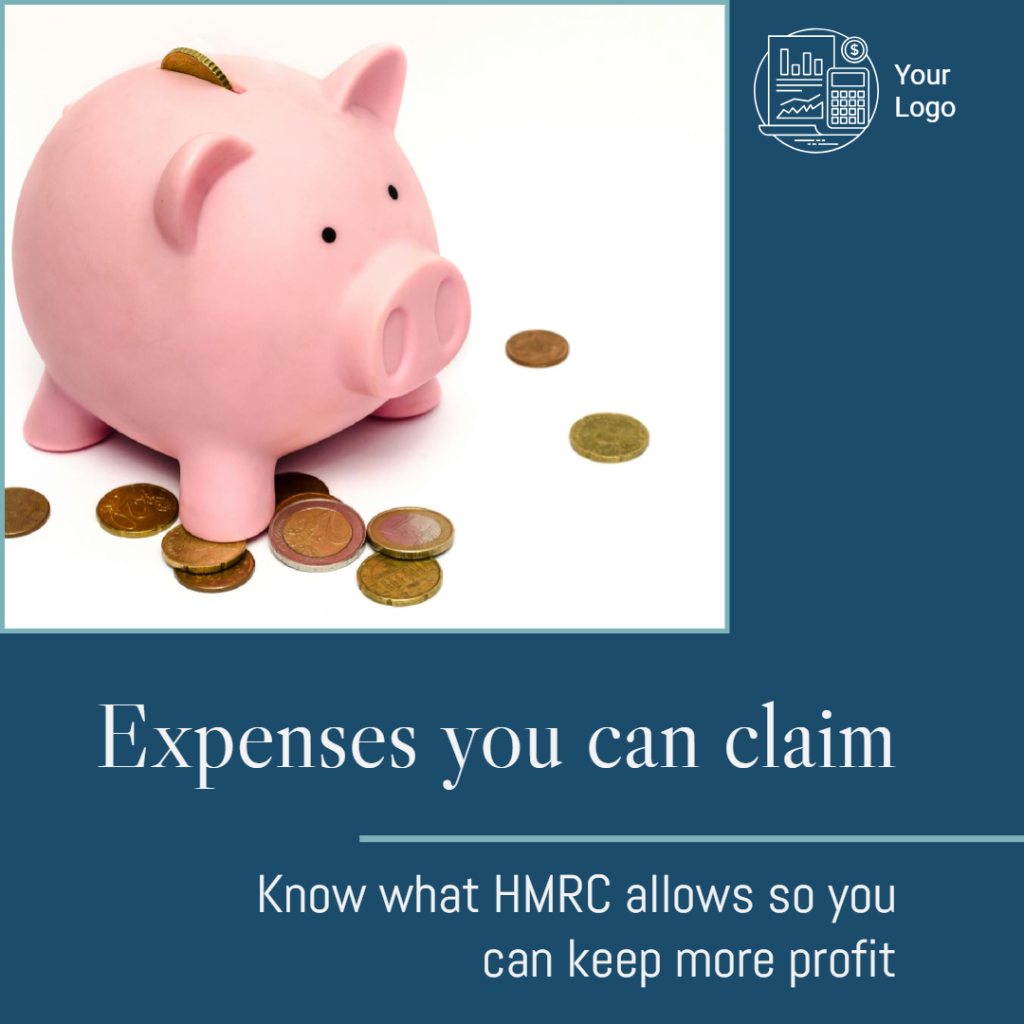 Example post of social media for accounting