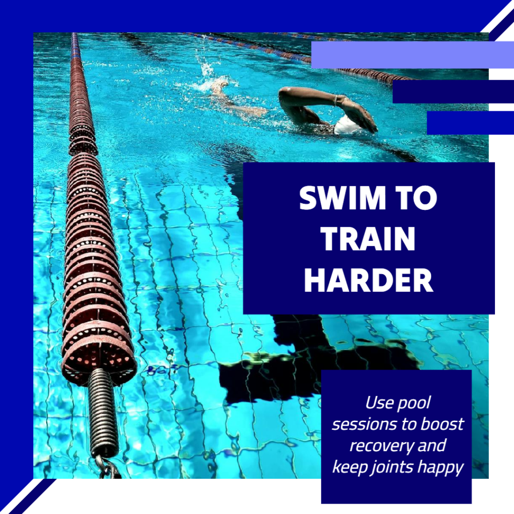 social media post to promote the swimming pool